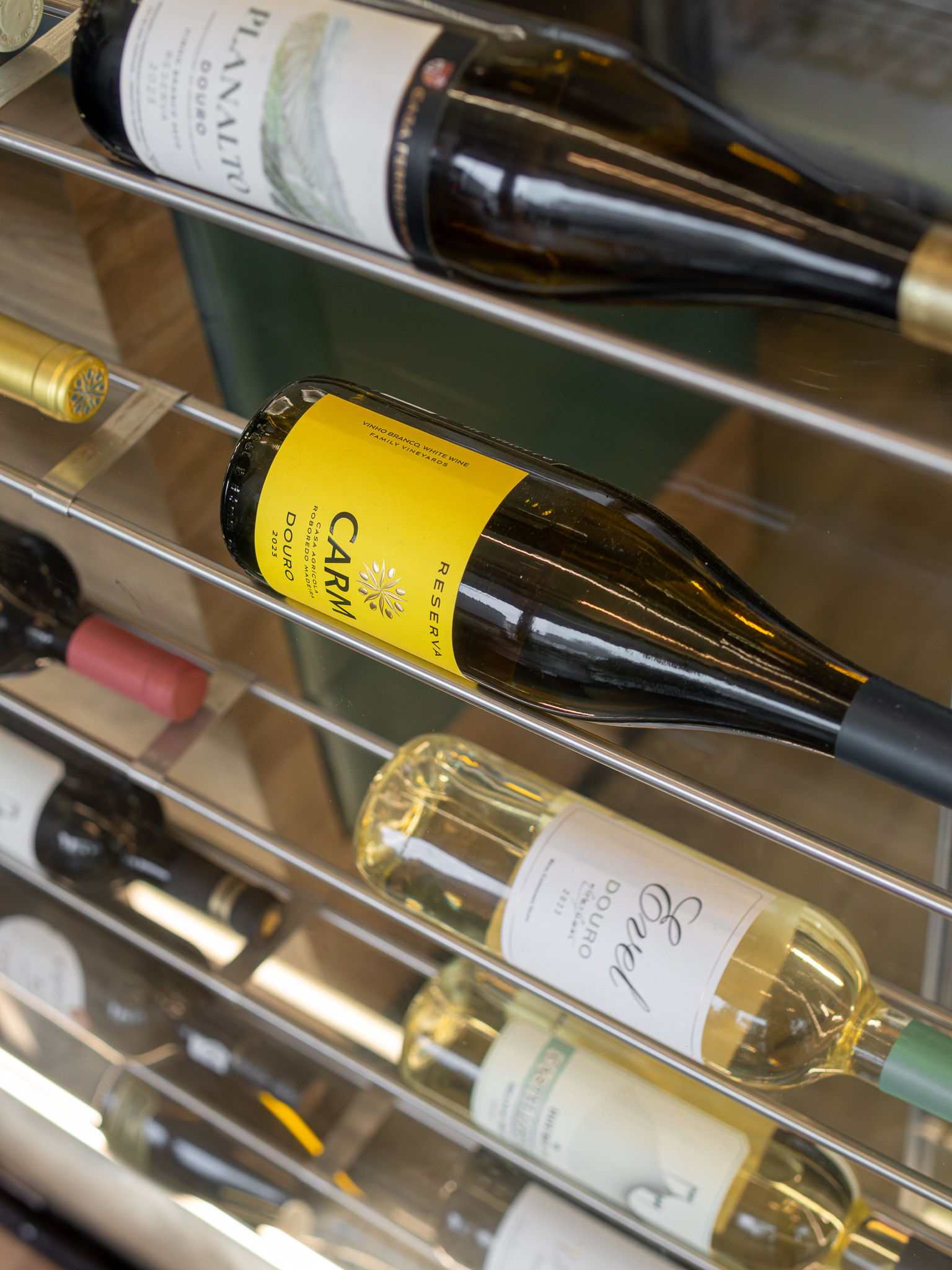 Garrafeira de vinhos do Restaurante Veneza